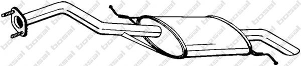 Глушитель выхлопных газов конечный BOSAL