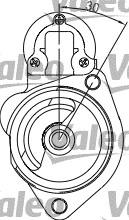 Стартер VALEO