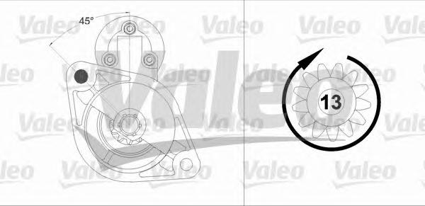Стартер VALEO