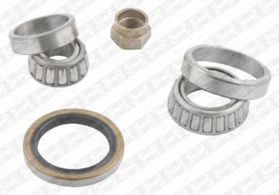 Комплект подшипника ступицы колеса SNR