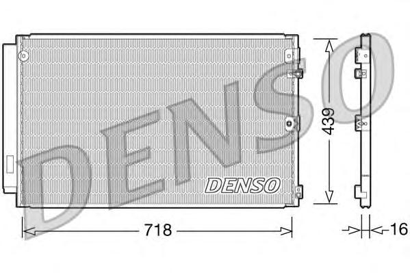 Конденсатор, кондиционер DENSO