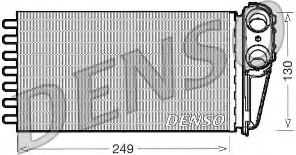 Теплообменник, отопление салона DENSO
