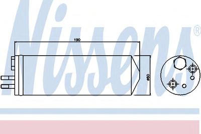 Осушитель, кондиционер NISSENS 95148