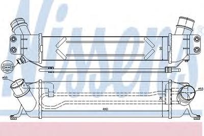 Интеркулер NISSENS 96459