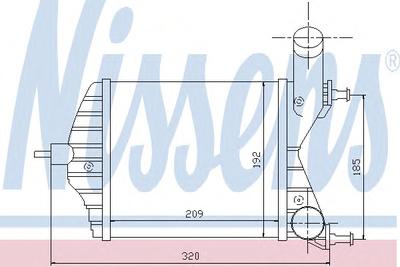 Интеркулер NISSENS 96703