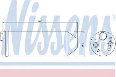 Осушитель, кондиционер NISSENS 95256