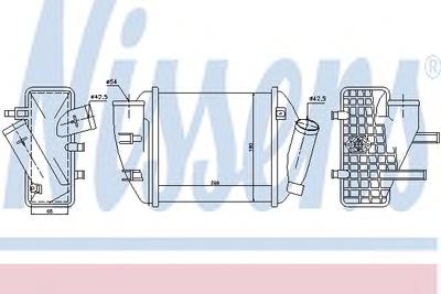 Интеркулер NISSENS 96708