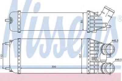 Интеркулер NISSENS 96594