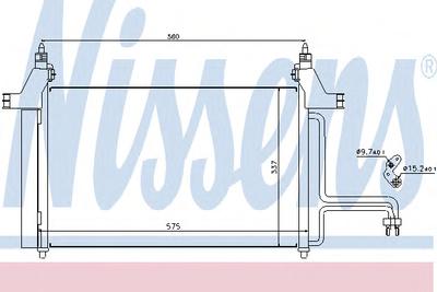 Конденсатор, кондиционер NISSENS 94610