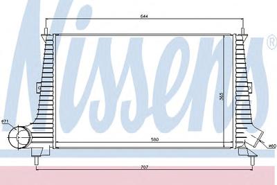 Интеркулер NISSENS 96891
