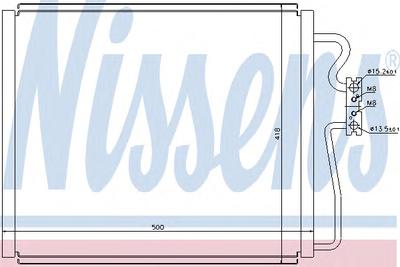 Конденсатор, кондиционер NISSENS 94528