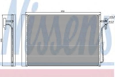 Конденсатор, кондиционер NISSENS 940045