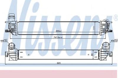 Интеркулер NISSENS 96502