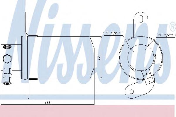 Осушитель, кондиционер NISSENS
