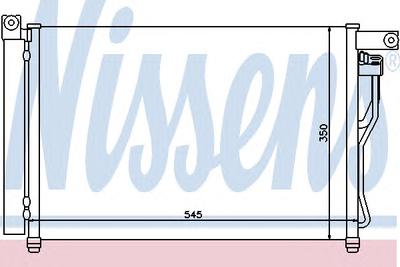 Конденсатор, кондиционер NISSENS 94895