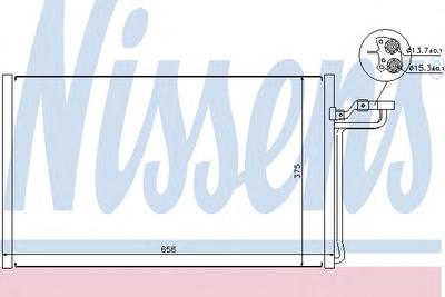 Конденсатор, кондиционер NISSENS 940220