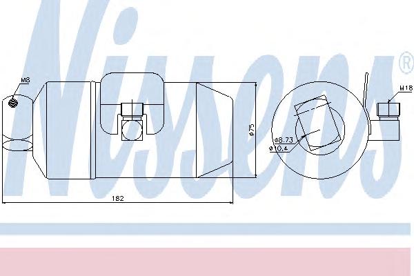 Осушитель, кондиционер NISSENS