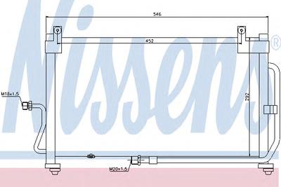Конденсатор, кондиционер NISSENS 94411