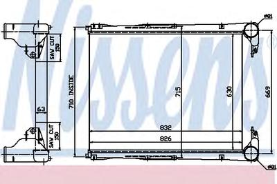 Интеркулер NISSENS 96967