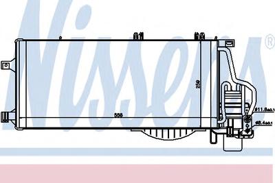 Конденсатор, кондиционер NISSENS 94722