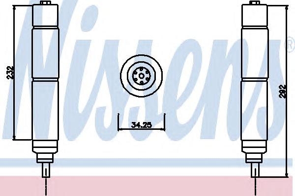 Осушитель, кондиционер NISSENS