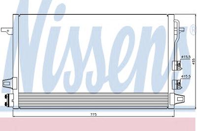 Конденсатор, кондиционер NISSENS 94929