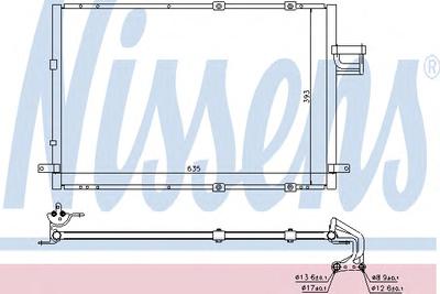 Конденсатор, кондиционер NISSENS 94637