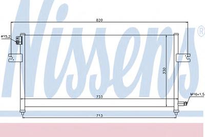 Конденсатор, кондиционер NISSENS 94759