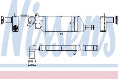 Интеркулер NISSENS 96656