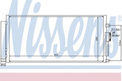 Конденсатор, кондиционер NISSENS 940291