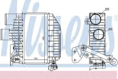 Интеркулер NISSENS 96758