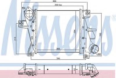 Интеркулер NISSENS 96407