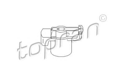Бегунок распределителя зажигани TOPRAN 110647