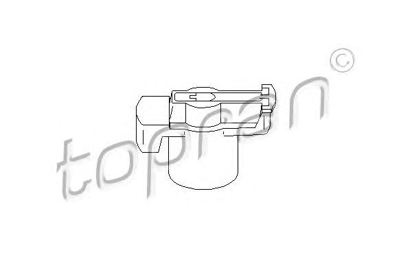 Бегунок распределителя зажигани TOPRAN