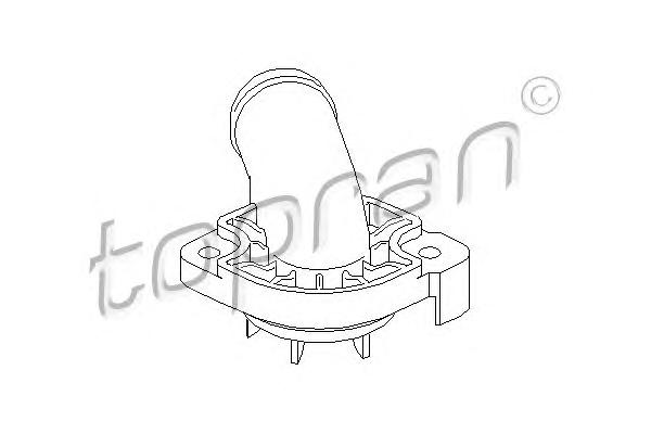 Фланец охлаждающей жидкости TOPRAN