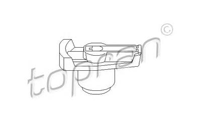 Бегунок распределителя зажигани TOPRAN 400669