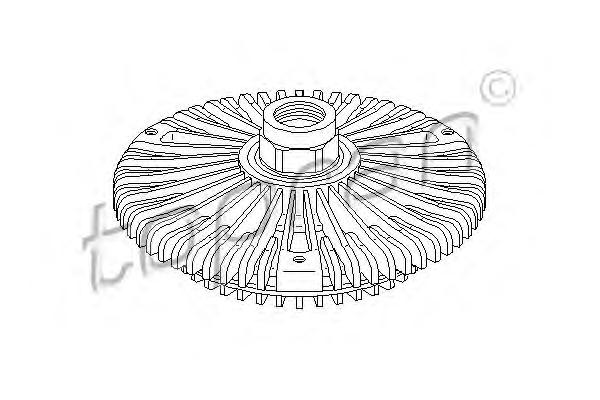 Сцепление, вентилятор радиатора TOPRAN
