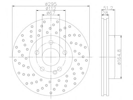 Тормозной диск TEXTAR