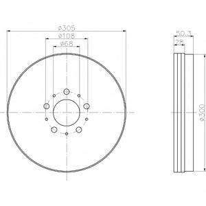 Тормозной диск TEXTAR 98200100601
