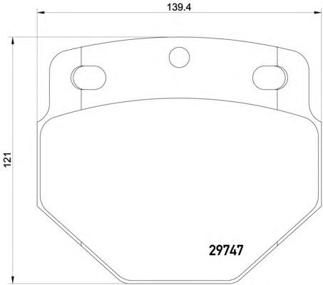 Комплект тормозных колодок, дисковый тормоз TEXTAR