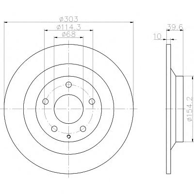 Тормозной диск TEXTAR