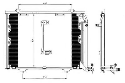 Конденсатор, кондиционер NRF 35214
