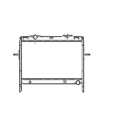 Радиатор, охлаждение двигателя NRF