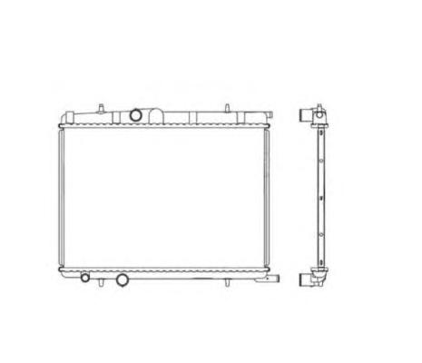 Радиатор, охлаждение двигателя NRF