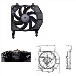 Вентилятор, охлаждение двигателя NRF