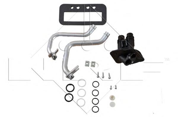 Теплообменник, отопление салона NRF