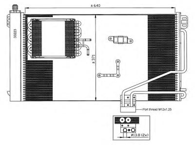 Конденсатор, кондиционер NRF 35536