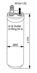 Осушитель, кондиционер NRF 33206