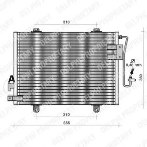 Конденсатор, кондиционер DELPHI
