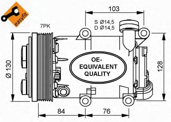 Компрессор, кондиционер NRF